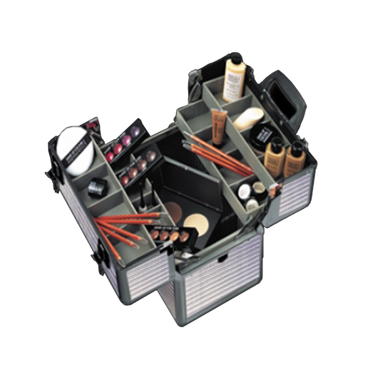 SILVER KSV MAKE UP CASE